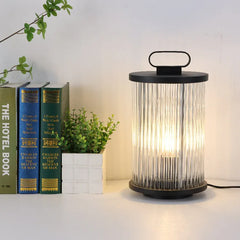 Floor Lamp & Lanterns Outdoor Metal & Glass Warm White