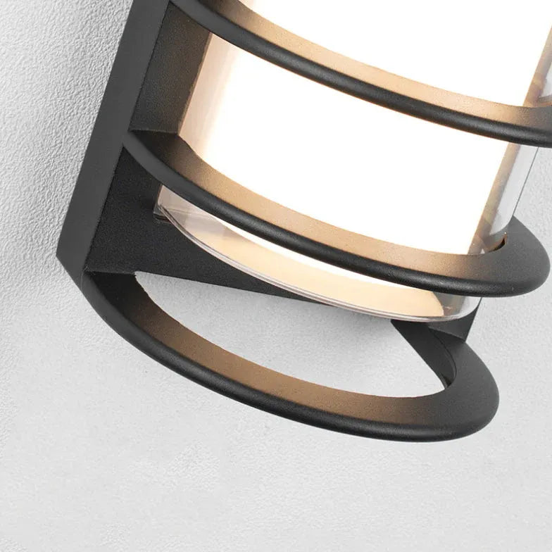 Outdoor Wall Light Orr Metal & Acrylic Ip65 Outdoor