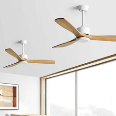 Ceiling Fan With Light For Study Room Ozawa Metal & Acrylic Led Ip20 Dimmable