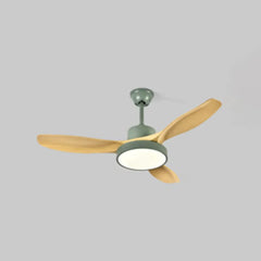 Ceiling Fan With Light For Study Room Ozawa Metal Led Ip20 Dimmable