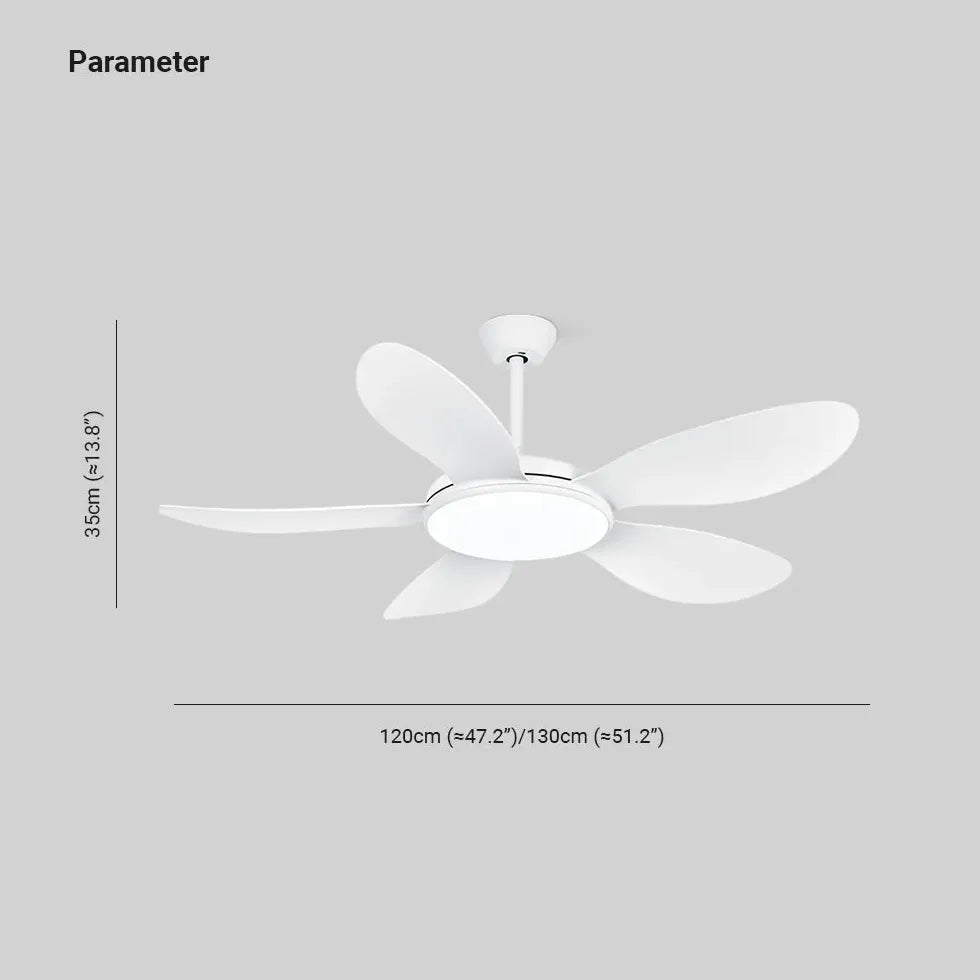 Ceiling Fan With Light For Study Room Ozawa Metal Dimmable