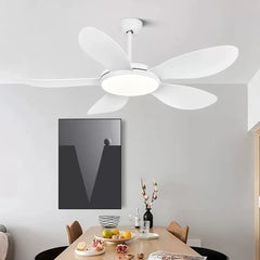 Ceiling Fan With Light For Study Room Ozawa Metal Dimmable