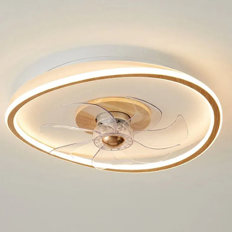 Ceiling Fan With Light For Bedroom Ozawa Wood Dimmable Ip20 Led