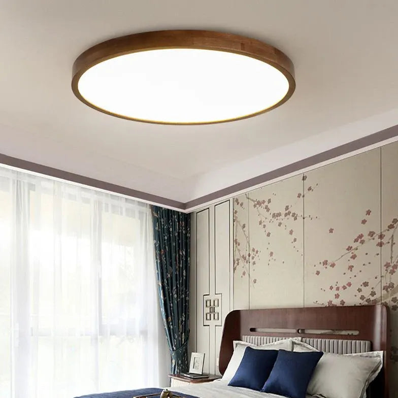 Led Ceiling Light For Study Room Wood Ip20