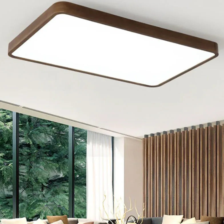 Led Ceiling Light For Study Room Wood Ip20