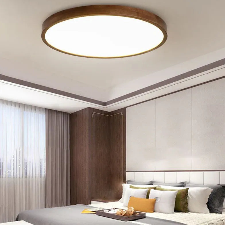 Led Ceiling Light For Study Room Wood Ip20