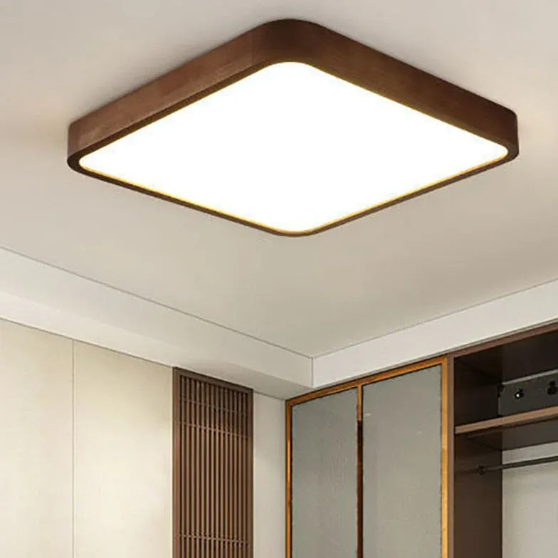 Led Ceiling Light For Study Room Wood Ip20