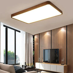 Led Ceiling Light For Study Room Wood Ip20