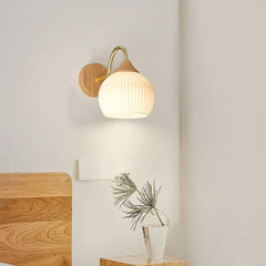 Single Arm Wall Light For Bedroom Ozawa Resin Warm White Ip20