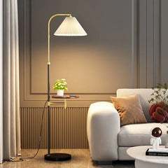 Black Floor Lamp For Living Room Ozawa Metal Plug Ip20