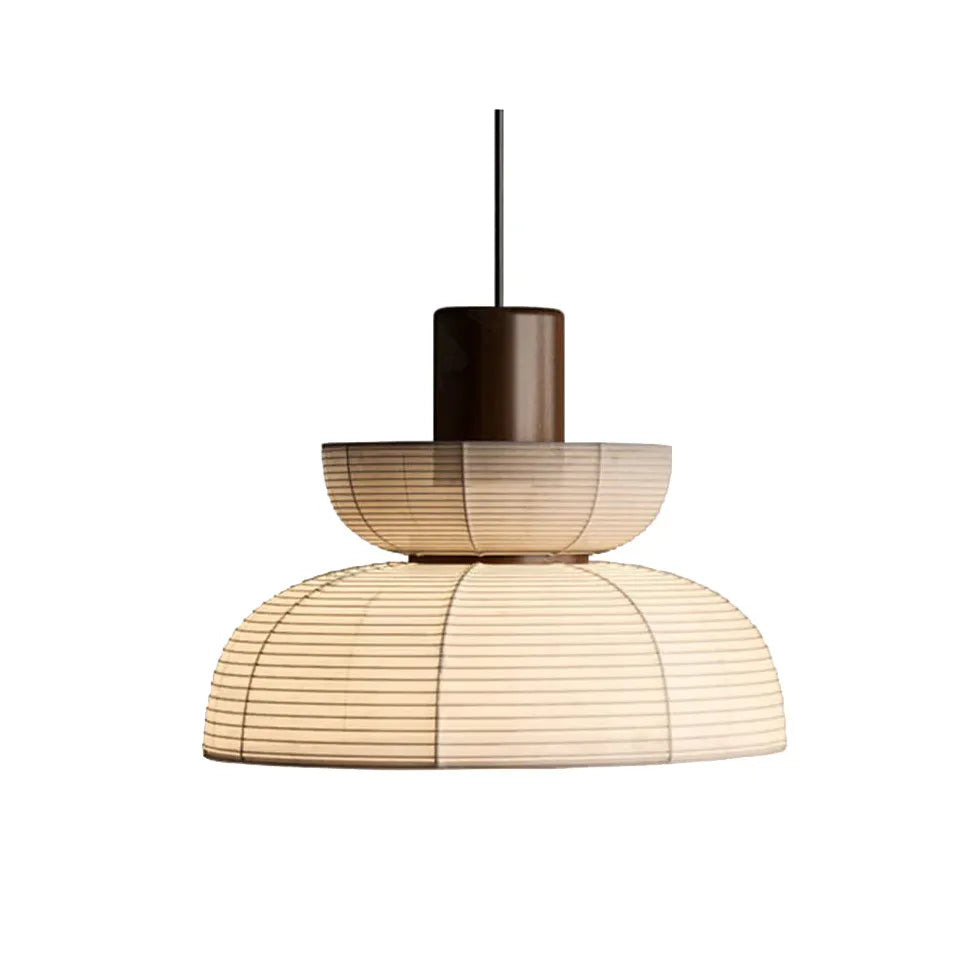 Light Single Pendant For Bedroom Ren__e Metal & Fabric Led