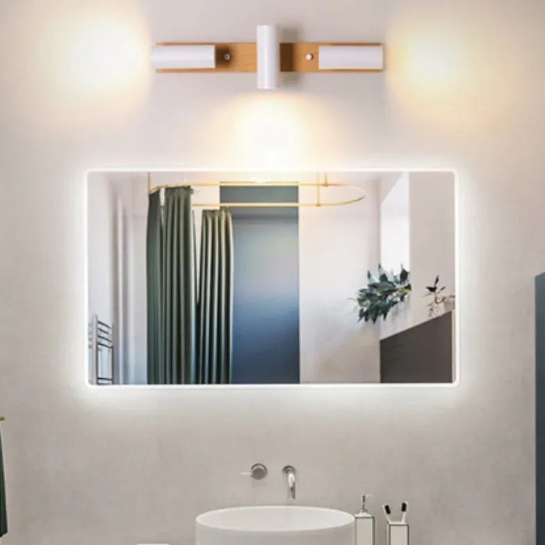 Multi Arm Wall Light For Bathroom Ozawa Wood