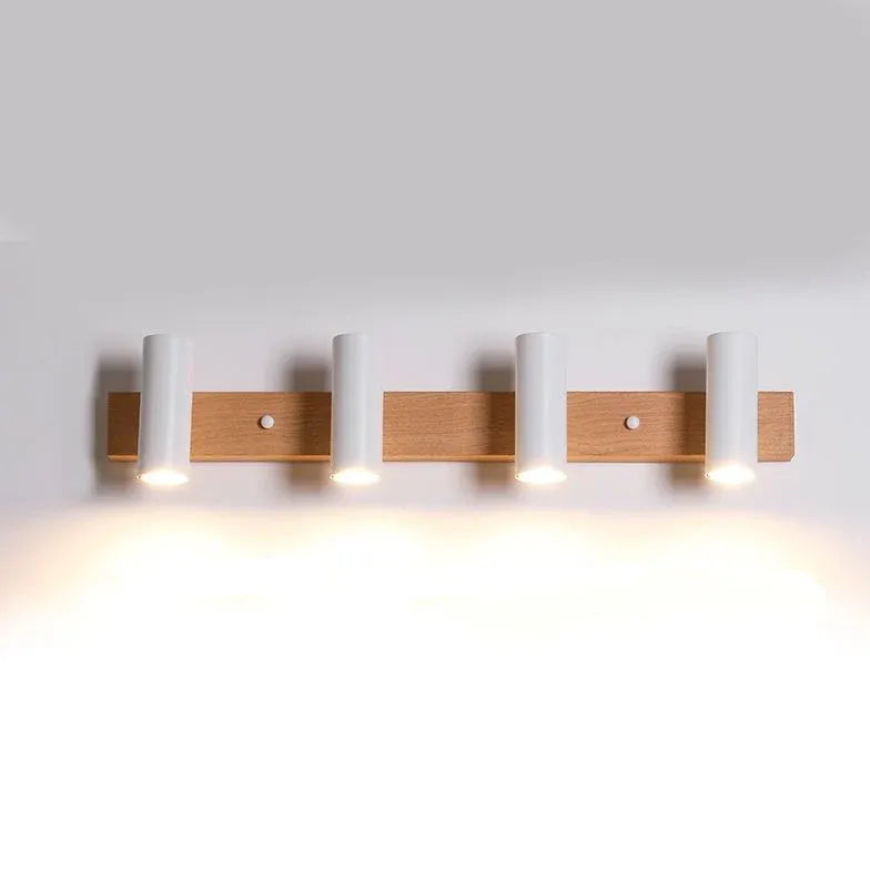 Multi Arm Wall Light For Bathroom Ozawa Wood