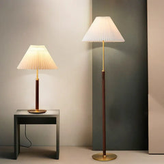 Table Lamp For Bedroom Ozawa Metal & Wood Plug Ip20 Led