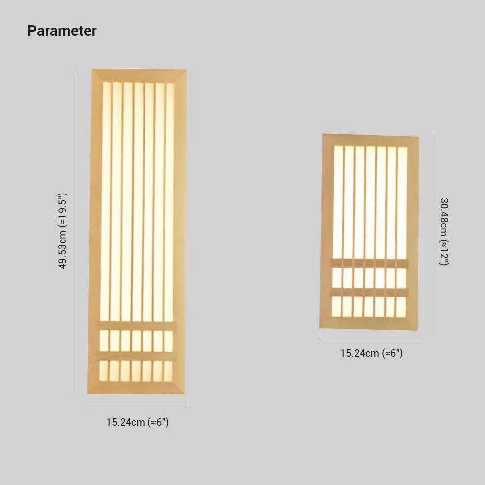 wandleuchte flach design nordisch schlichtes Holz