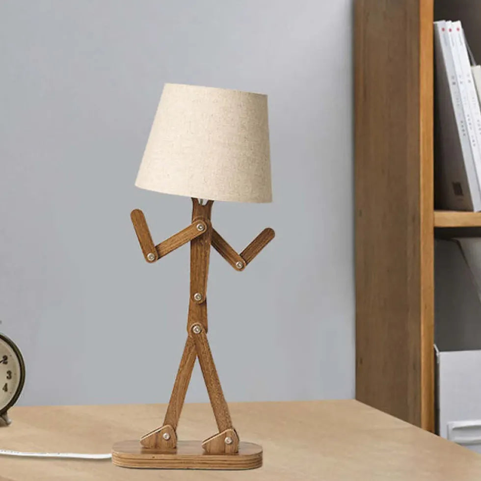 Floor Lamp For Study Room Ozawa Metal&wood Plug Led