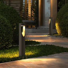 Black Post & Bollard Light Pena Metal Led