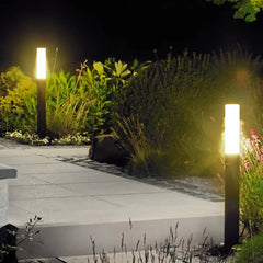 Black Post & Bollard Light Pena Metal Outdoor Ip65 Led