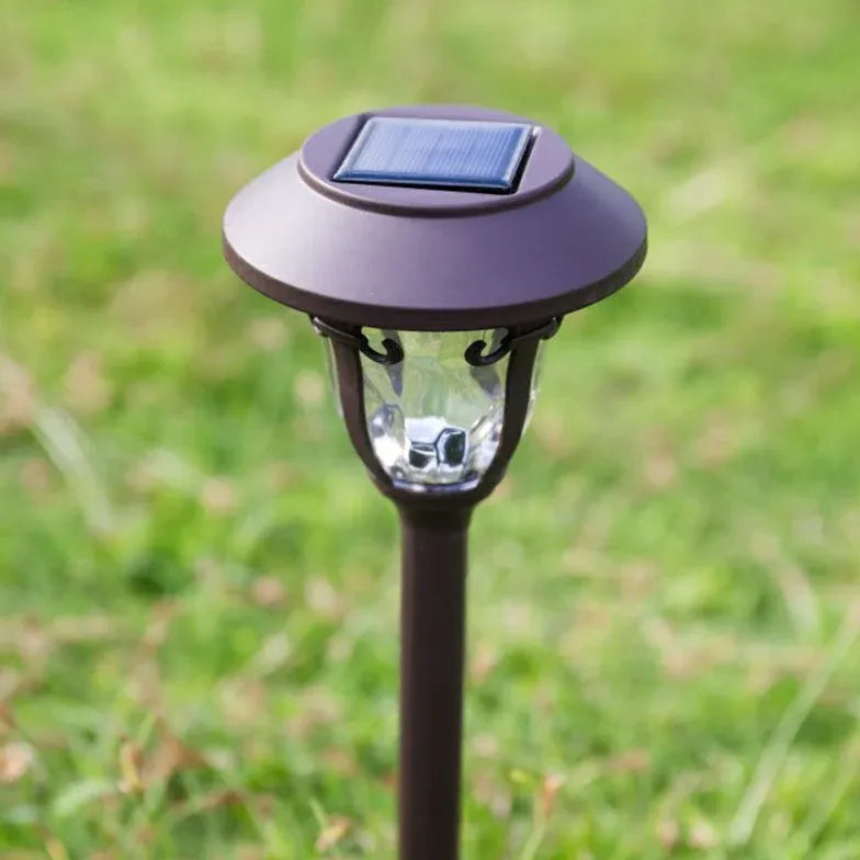 Bowl Shaped Solar Light Pena Metal Led