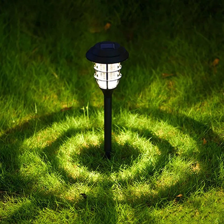 Black Solar Light Pena Metal & Acrylic Outdoor