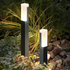 Black Solar Light Pena Metal & Acrylic Ip65 Led Outdoor Solar