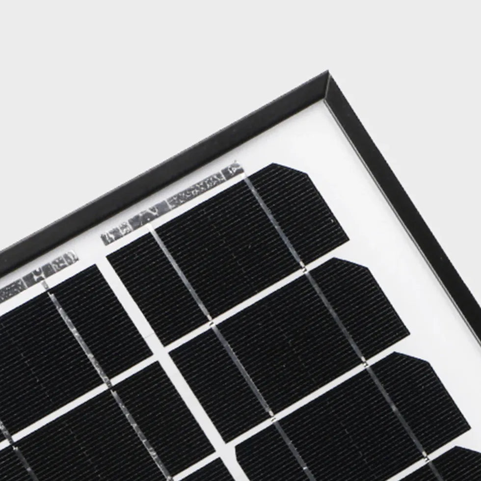 Black Solar Hybrid Rectangular Pena Metal & Acrylic Ip65