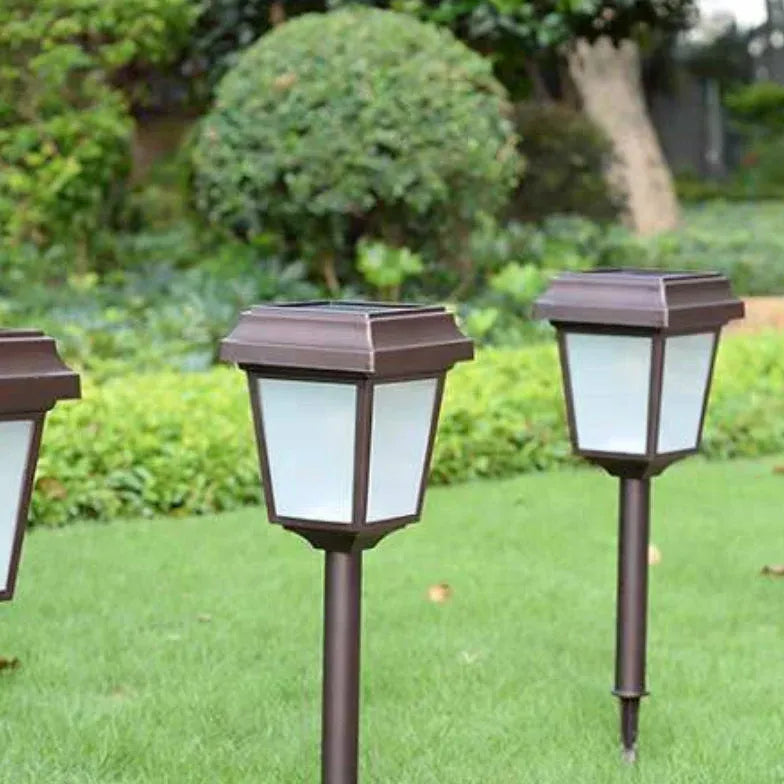 Black Solar Light Pena Metal Led