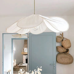 White Statement Pendant Light For Bedroom Renee Metal Led Ip20