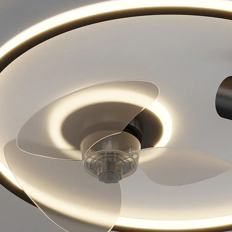 Ceiling Fan With Light For Bedroom Quinn Metal Ip20 Led