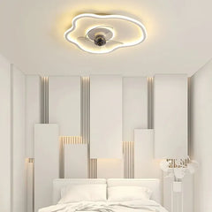 Ceiling Fan With Light For Bedroom Quinn Metal Ip20 Led Dimmable