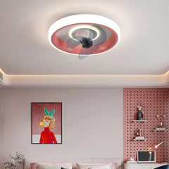 Ceiling Fan With Light For Bedroom Quinn Metal Led Dimmable