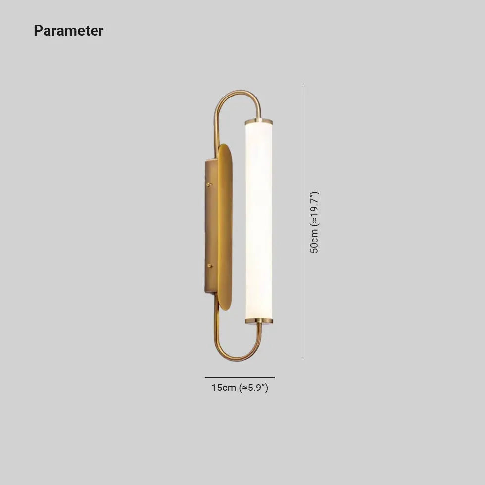 Wandleuchte LED Gold Nordisch Modern Minimalistisch