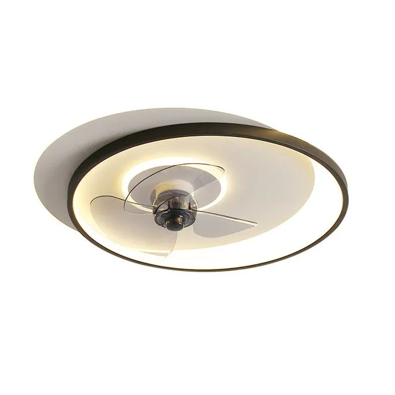 Double-ring Ceiling Fan For Bedroom Quinn Metal Ip20