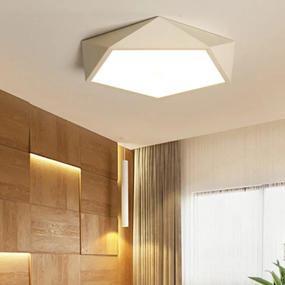 Flush Light For Bedroom Quinn Metal Dimmable Ip20