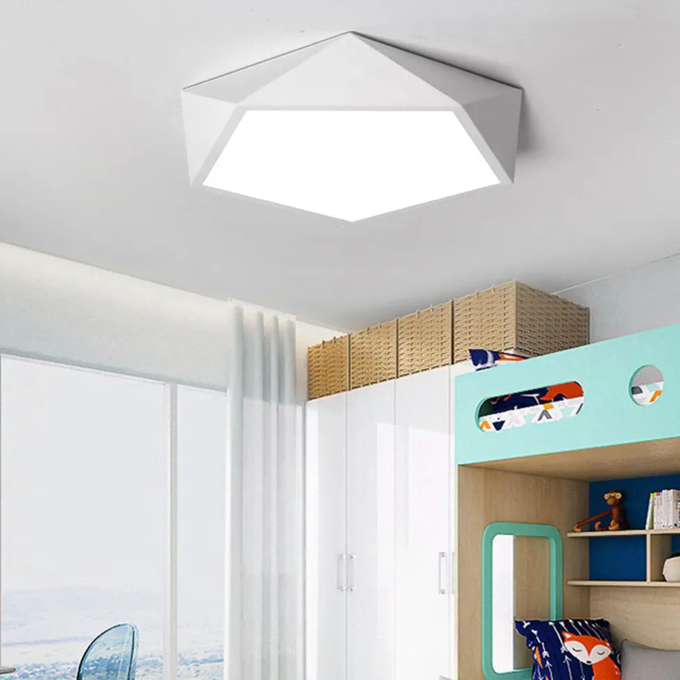 Flush Light For Bedroom Quinn Metal Dimmable Ip20