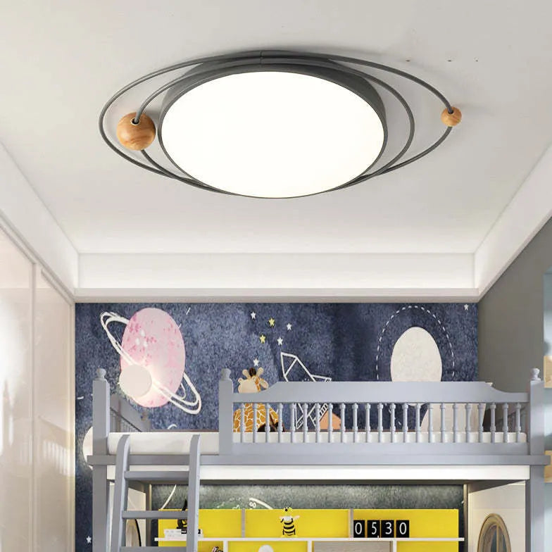 Galaxy Flush Ceiling Light Metal