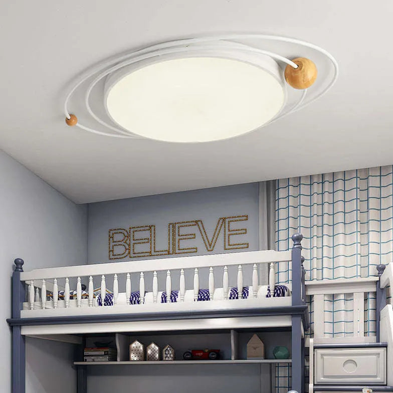 Galaxy Flush Ceiling Light Metal