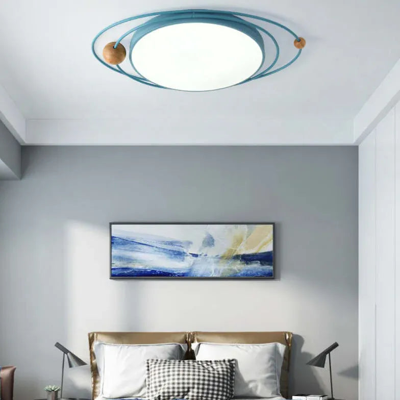 Galaxy Flush Ceiling Light Metal