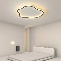 Black Low Ceiling Light For Bedroom Quinn Acrylic Led