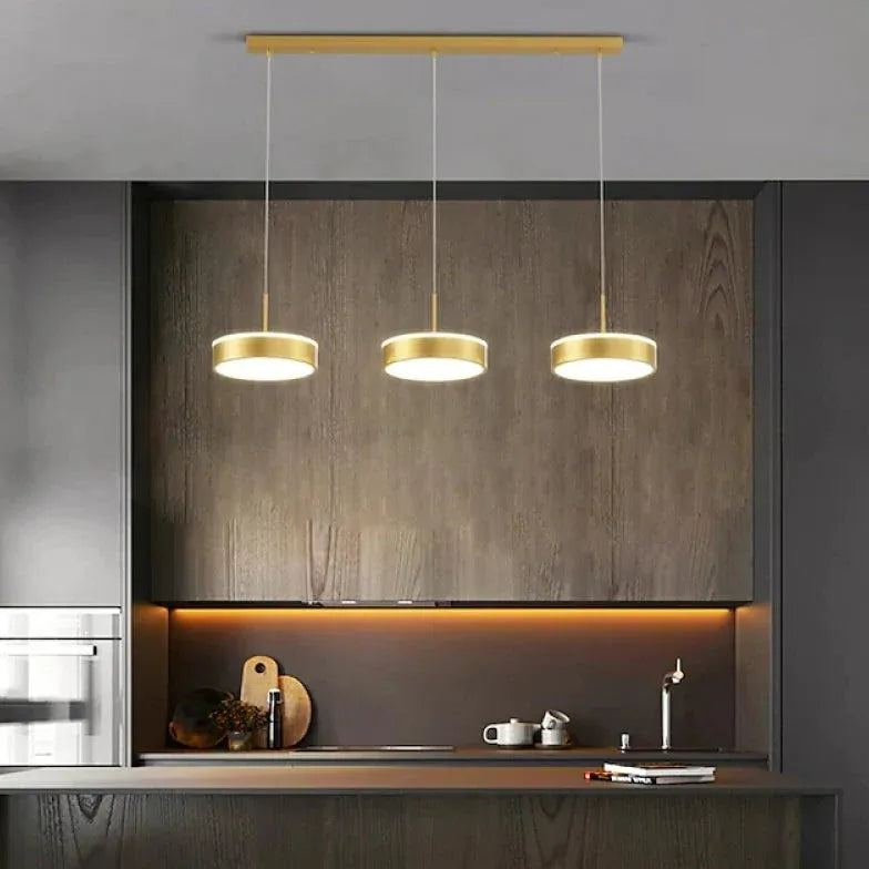 Statement Pendant Light For Office Modern Metal Led