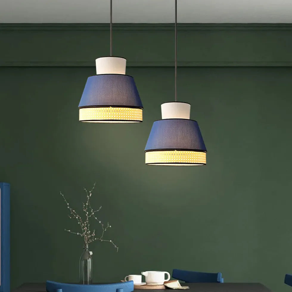 Light Single Pendant For Bedroom Ritta Metal & Pvc Led