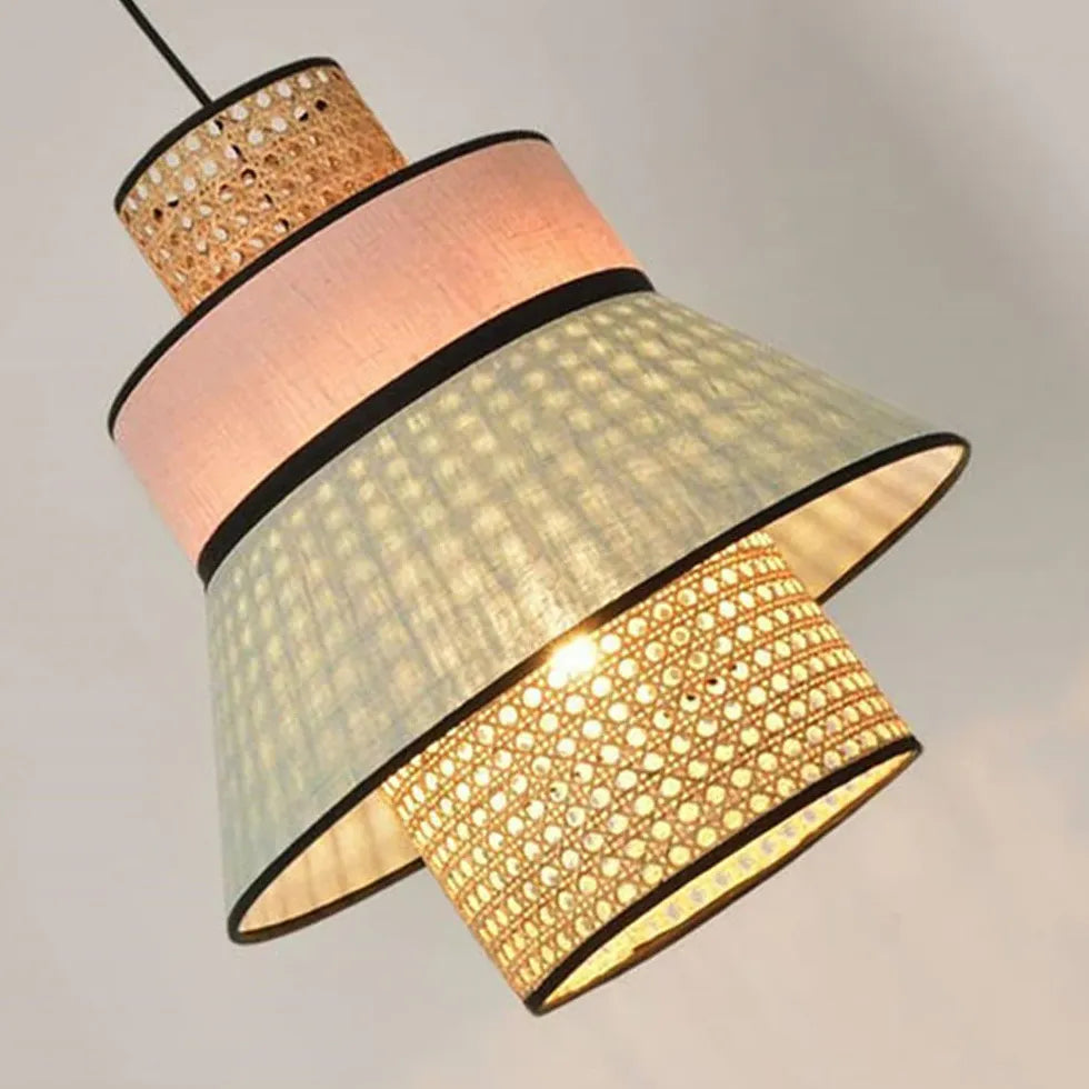 Light Single Pendant For Bedroom Ritta Metal & Pvc Led