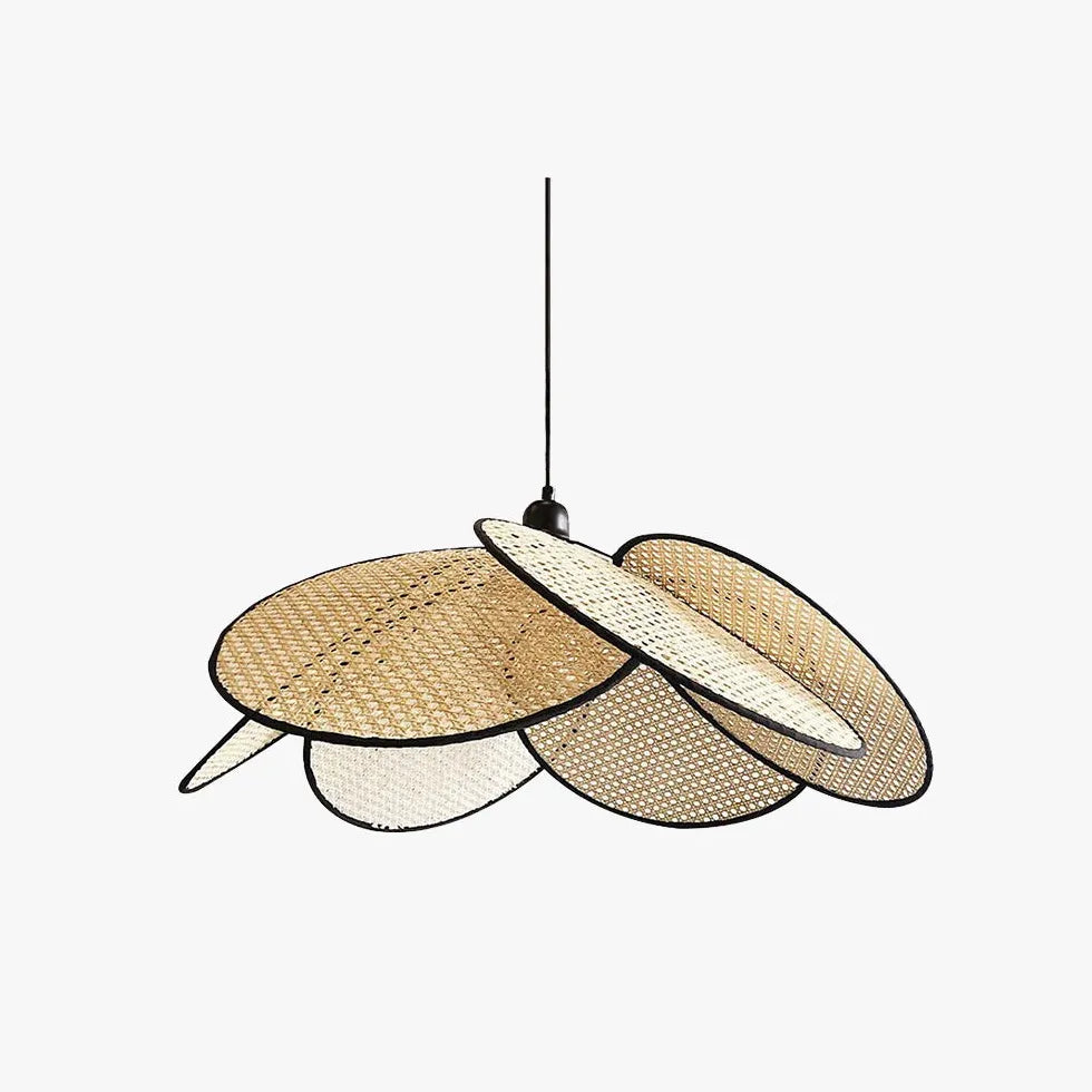 Pendelleuchte Rattan Bambus nordisch japanisch Retro Design