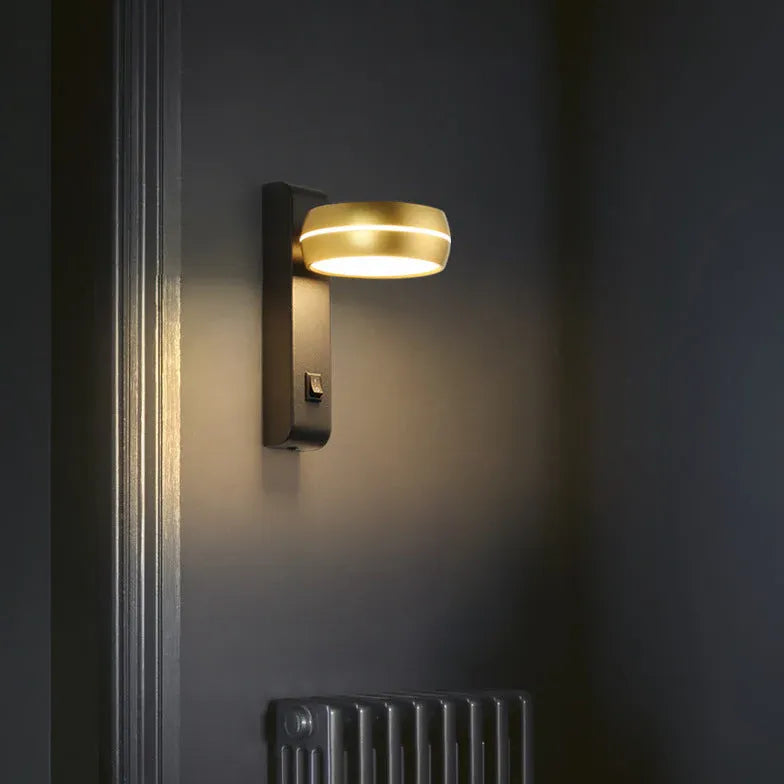 Flush Wall Light For Bedroom Modern Metal