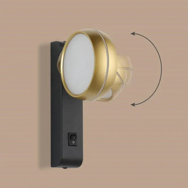 Flush Wall Light For Bedroom Modern Metal