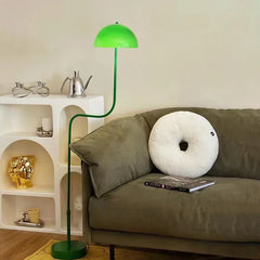 Green Floor Lamp For Bedroom Salgado Metal & Glass Ip20