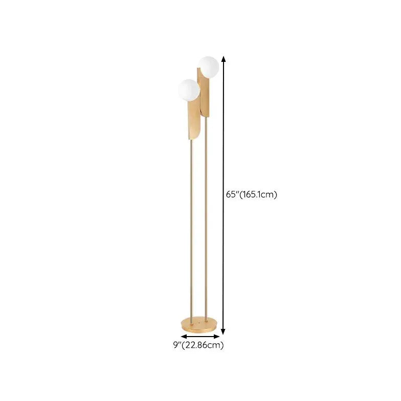 Gold Floor Lamp For Kitchen Salgado Metal Plug Bi-pin