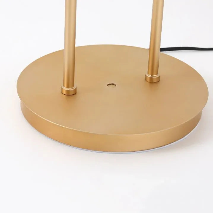 Gold Floor Lamp For Kitchen Salgado Metal Plug Bi-pin