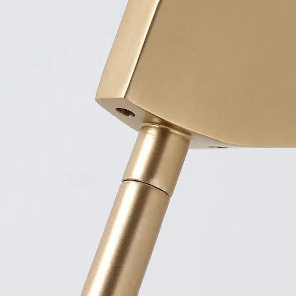 Gold Floor Lamp For Kitchen Salgado Metal Plug Bi-pin