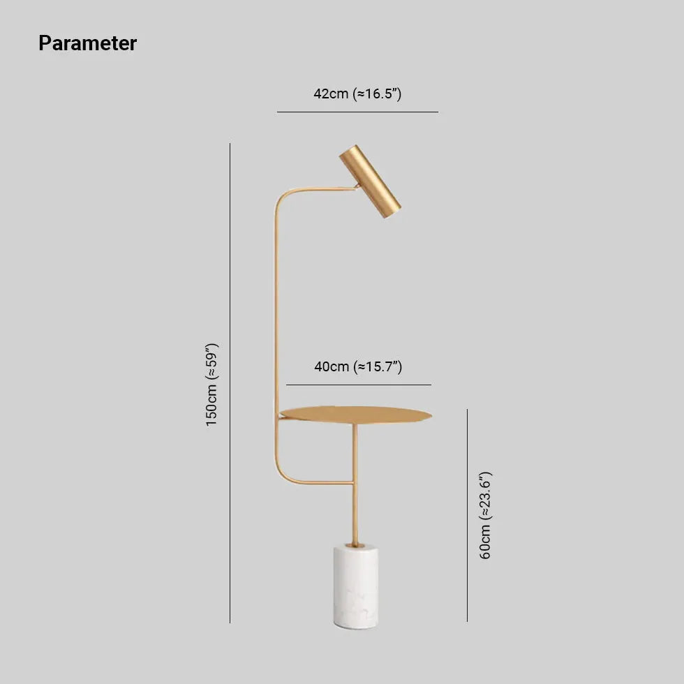 Black Floor Lamp For Study Room Salgado Marbel Led Ip20 Plug Warm White